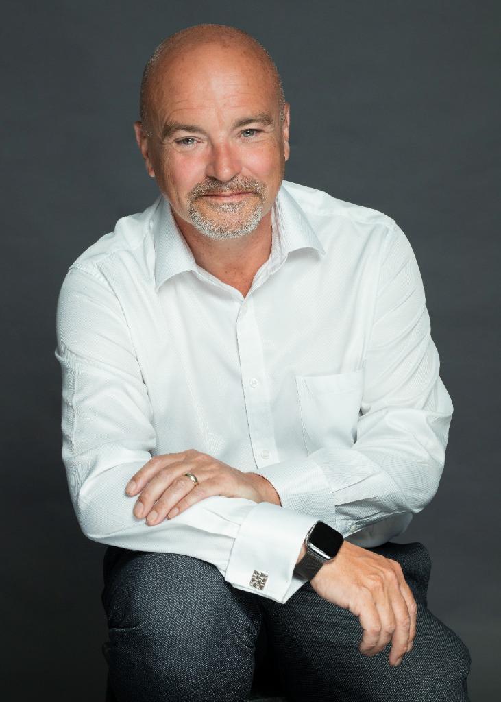 Richard Stallard sitting portrait